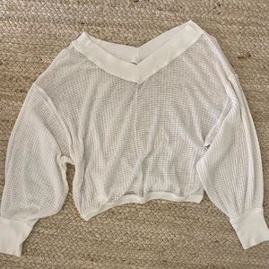 Free people white off the shoulder top